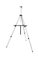 Без бренда «Коробка 25 шт.: Металлический мольберт тренога в чехле, телескопический, серый» в Ярославле