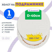 Без бренда «Холст Две картинки круглый 40 см на подрамнике» в Ярославле в интернет-магазине  Без бренда «Холст Две картинки круглый 40 см на подрамнике» в Ярославле