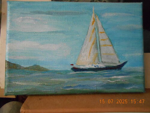 Фотографии готовых работ картин по номерам и алмазной мозаики