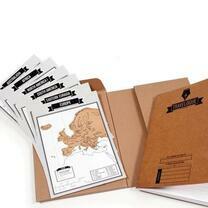 Без бренда «Скретч-карта мира стирающаяся. Карта путешествий» в Ярославле