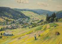 Станислав Лолек. Деревня в предгорьях