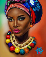 Без бренда «Портрет яркой женщины» в Ярославле в интернет-магазине  Без бренда «Портрет яркой женщины» в Ярославле