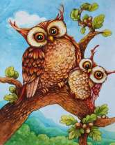 Без бренда «Совёнок с совой на ветке» в Ярославле