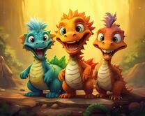 Без бренда «Милые и веселые дракончики» в Ярославле