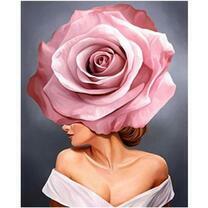 Без бренда «Девушка с розовой розой на голове» в Ярославле