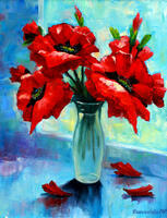 Без бренда «Букет красных маков» в Ярославле в интернет-магазине  Без бренда «Букет красных маков» в Ярославле