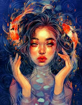 Без бренда «Девушка и карпы кои» в Ярославле