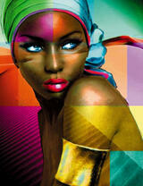 Без бренда «Голубоглазая африканская девушка» в Ярославле в интернет-магазине  Без бренда «Голубоглазая африканская девушка» в Ярославле