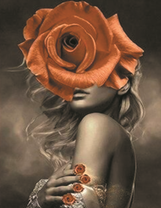 Без бренда «Женщина и большая чайная роза» в Ярославле