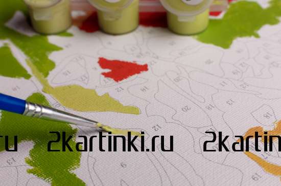 Картина по номерам 40x50 GX37103 Красочные цветные горы за 320 руб.  в интернет-магазине  Картина по номерам 40x50 Красочные цветные горы