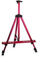 Без бренда «Коробка 25 шт.: Металлический мольберт тренога в чехле, телескопический, красный» в Ярославле