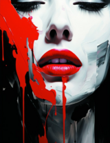 Без бренда «Портрет девушки в краске» в Ярославле