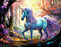 Без бренда «Единорог в фэнтезийном лесу» в Ярославле в интернет-магазине  Без бренда «Единорог в фэнтезийном лесу» в Ярославле