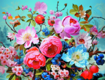 Без бренда «Пионы и другие цветы» в Ярославле в интернет-магазине  Без бренда «Пионы и другие цветы» в Ярославле