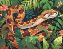 Без бренда «Маисовый полоз в зеленой листве» в Ярославле