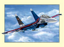 Истребитель в тучах